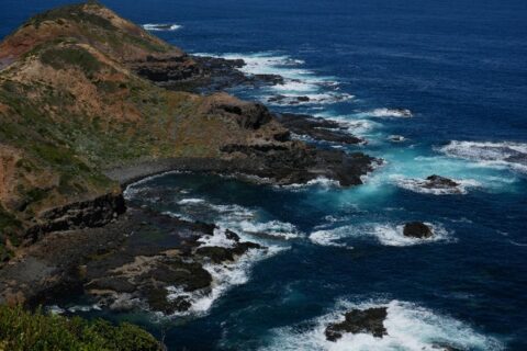 View over Bushrangers Bay in Australia